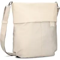 Zwei Olli Borsa a tracolla 31 cm bianco