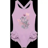 Color Kids Kid's Swimsuit with Application Costume intero Bambini (92, lilla)