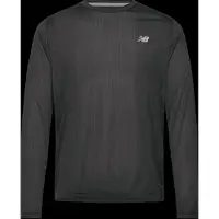 New Balance Athletics Run L/S Maglia da corsa Uomo (S, nero)