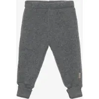 Mikk-Line Kid's Wool Pants Pantaloni in pile Bambini (80, grigio)