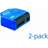 Shelly 1 Gen4, interruttore intelligente, wireless, plastica, 30 m, 50 m, blu