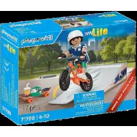Playmobil Gioco Di Costruzione Di Rampe Per Snowboarder