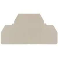 Weidmuller Piastra terminale - Piastra terminale/di separazione per morsettiera ZAP/TW7