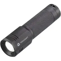 Toolcraft TO-7838463: Torcia LED SMD, regolabile, a batteria, 600 lumen, 15 ore di autonomia, 144 grammi