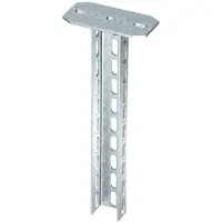 OBO Bettermann Vertr U-stelo con piastra di testa 800mm, pesante US 7 K (6339131)
