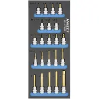 Hazet 163-571/22 163-571/22 Set di bussole 3/8" (10 mm)