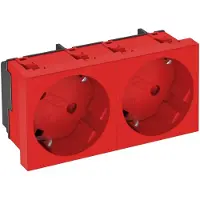 OBO Bettermann Vertr presa di corrente 33 gradi, contatto di terra a 2 vie STD-D3S SRO2