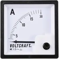 Voltcraft AM-72X72/15A Analog-Einbaumessgerät AM-72X72/15A 15 A Dreheisen (AM-72X72/15A)
