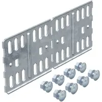 OBO Prodotto di seconda scelta Bettermann Raccordi longitudinali e angolari Rlvl 85 Accessori di montaggio in metallo 10 pz.