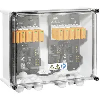 Weidmuller Scatola di connessione fotovoltaica 4 MPPT, 2IN/1OUT per MPPT, ÜSS tipo I/II, raccordo a vite, 1 pz.