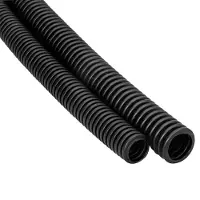 Heidemann Tubo flessibile in PP nero 20 mm, rotolo da 25 m, 320NKL.2322