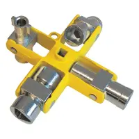 Calvin Klein Chiave a croce universale per custodie Profili quadrati: 5 - 6 - 7-8 - 9-10 mm, triangolari: 7 - 8-9 - (T4451-2)