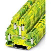Phoenix Contact Morsetto passante - Morsetto di messa a terra 2 poli 5,2 mm UTTB 2,5-PE