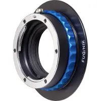 Novoflex Adattatore da obiettivo Nikon a fotocamera Fuji G con controllo del diaframma