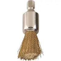 Ks Tools Pennello con filo di ottone aggraffato - 152.1384