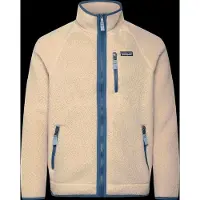 Patagonia - Pile con zip in Polartec - M's Retro Pile Jkt Nautilus Tan per Uomo in Poliestere Riciclato - Taglia M - Beige