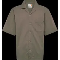 Timberland Ss Seersucker Resort Shirt Medium Green Taglia: XXL | Camicie Casual Outlet | Uomo | Verde