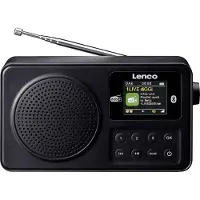 Lenco Radio Pdr-033bk