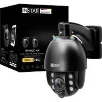 Instar IN-9820 4K nero - Versione LAN PoE WLAN