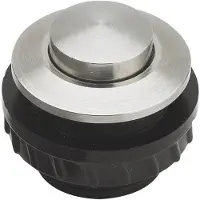 Grothe Campana spinta rotonda 11,5 mm manopola V2A, manicotto V2A PROTACT 450 VA