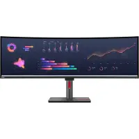Lenovo Monitor Curvo ThinkVision P49w-30 5K DQHD Thunderbolt USB-C 49 - 63DBRAT1EU