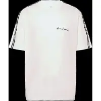 Armani Exchange per uomo. 8NZTSGZJ9AZ1116 T-shirt bianca dalla vestibilità standard (XL), Bianco, Casual, Cotone, Manica corta