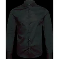 Armani Exchange per uomo. 8NZC31ZN28Z1200 Camicia sportiva nera (XS), Nero, Casual, Da sera, Cotone, Classico, Manica lunga