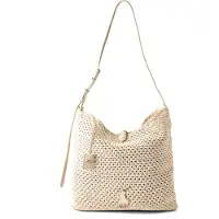 Ralph Lauren Polo Play Borsa a spalla 46 cm beige