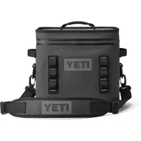 Yeti Hopper Flip 12L Cooler Bag, Charcoal Grey, borsa termica con tracolla