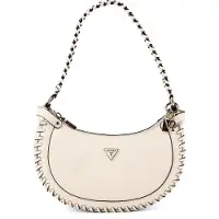 GUESS per donna. HWBG9750010 Borsa hobo a spalla Petra beige (OSFA), Casual, Poliuretano