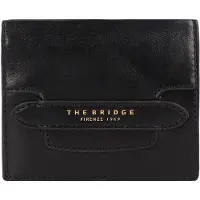 The bridge Lucrezia Portafoglio Protezione RFID Vera Pelle 11 cm nero