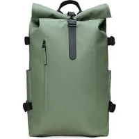 Rains Rolltop Rucksack Large W3 23 Zainetto verde