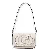 GUESS per donna. HWNG9740190 Borsa a spalla con patta Ruby bianco sporco (OSFA), Casual, Poliuretano