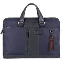 Piquadro Brief Valigetta Protezione RFID 41 cm Vano porta PC blu