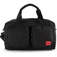 HUGO Ethon 3.0 Borsa da viaggio Weekender 47 cm nero
