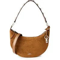 Ralph Lauren Polo ID Borsa a spalla Vera Pelle 26 cm marrone