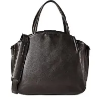 Aunts & uncles Grandma's Luxury Club Borsa a spalla Vera Pelle 33 cm nero