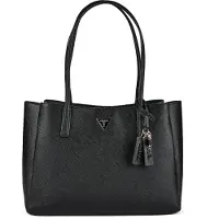 GUESS shopping bag noelle ii in pelle nera