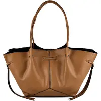 Karl Lagerfeld Pierced Borsa tote 51 cm marrone