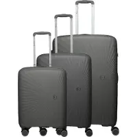 Travelite Tamaris x Voyaage 4 ruote Set di valigie 3 pezzi espandibile grigio