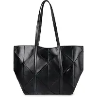 Calvin Klein Woven Medium Tote Bag Black Taglia: OS | Borse a mano Outlet | Donna | Nero