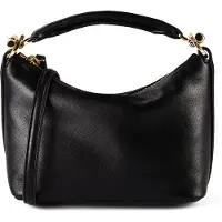 Ralph Lauren borsa a mano da donna con tracolla in dotazione nera