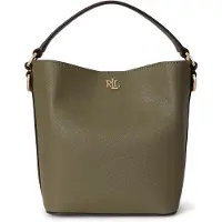 Ralph Lauren per donna. 431969365020 Borsa a tracolla piccola Reese in pelle verde. (OSFA), Casual