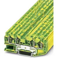Phoenix Contact ST 4-QUATTRO-PE - Morsettiera passante ST 4-QUATTRO-PE Verde-Giallo Contenuto: 1 pz (3031461)