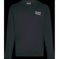 EA7 per ragazzo. 7B000021_AF10378 Maglietta blu navy AF10378 (6Años= 118cm), Casual, Cotone, Manica lunga, moda per bambini