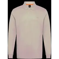BOSS per uomo. 50527525 Polo in interlock beige (XL), Casual, Cotone, Classico, Manica lunga
