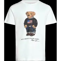 Ralph Lauren T-shirt in cotone con stampa Orso