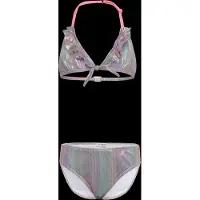 Billieblush per ragazza. U21974 Bikini glitterato multicolore (5Y= 108cm), Beachwear, Poliestere, Poliamide, moda per bambini