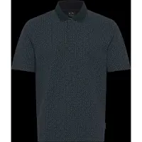 Armani Exchange per uomo. XM000736AF10819FB436 Polo elasticizzata Marine (XL), Casual, Cotone, Manica corta, Navy