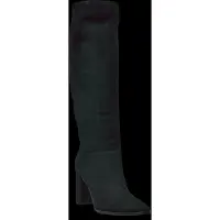 Ralph Lauren per donna. 802937807001 Stivali alti Artizan in camoscio nero (38), 3 a 5cm, Nessuno, Casual